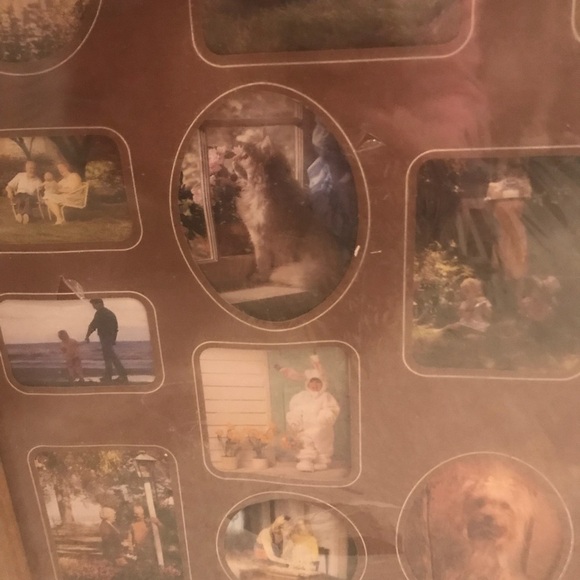 Rare Vintage 16 ❎ 20 Reversible Mat Wood Frame - Picture 6 of 6